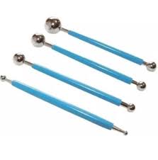 BOLILLOS / BRUNIDOR DE METAL X4 U