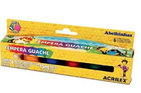 TEMPERAS 6 COLORES 15 ml