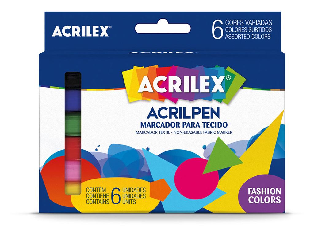 ACRILPEN x6 COLORES