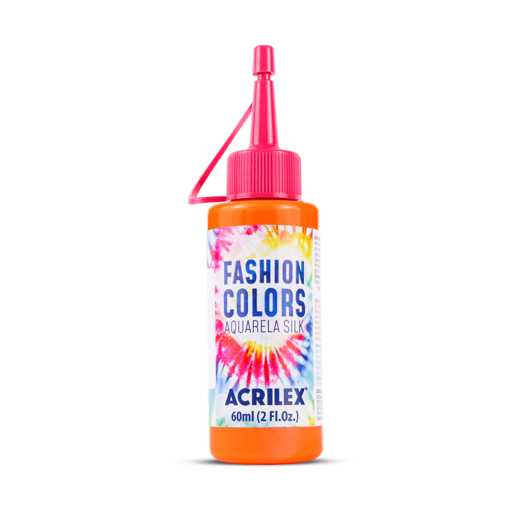 ACUARELA SILK 60 ml NARANJA NEON