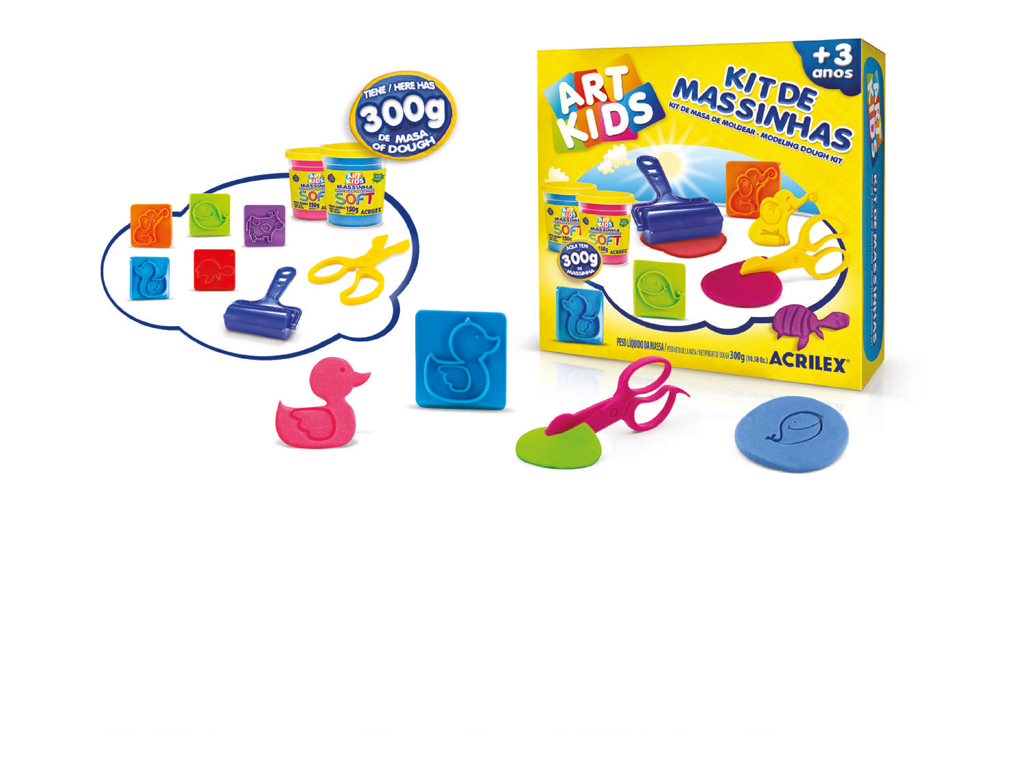 MASAS PARA MODELAT KIT 300 GR