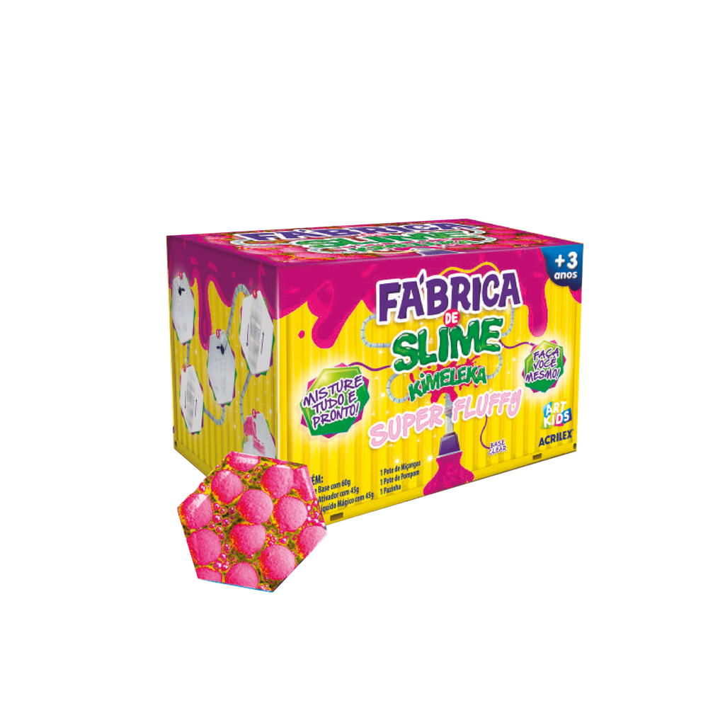 FABRICA SLIME SUPER FLUFFY