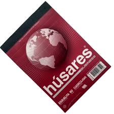 BLOCK HUSARES ESQUELA 80H CUADRICULAD 14,6x21cm 