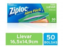 [451] ZIPLOC BOLSA LLEVAR CHICA 50 UN