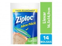 [J416] ZIPLOC BOLSA LLEVAR CHICA 14 unid