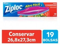 [J460] ZIPLOC BOLSA CONSERVA GRANDE 19U