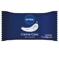 [40110] NIVEA JABON CREME CARE 3x125g FLOW PACK