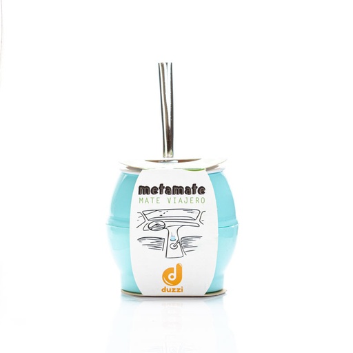 [0345000016] MATE VIAJERO METAMATE C/BOMBILLA PLASTICO