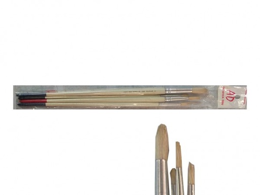 [P3028] SET PINCELES D x4 CERDA CHAT/RED