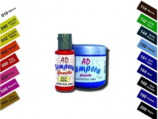 [TAD/180] TEMPERAS AD ESCOLAR 180/VIOLETA 50ml