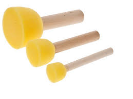 [TAP] PINCELES TAPONADORES x3 SURTI G ESPUMA