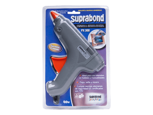 [PX300] PISTOLAS SILICONA GRANDE 40W