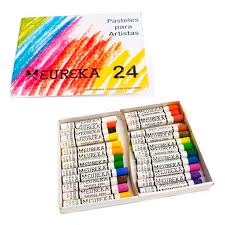 [247024] TIZA PASTELES EUREKA x24 COLORES SURTIDO