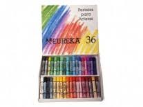 [247025] TIZA PASTELES EUREKA x36 COLORES SURTIDO