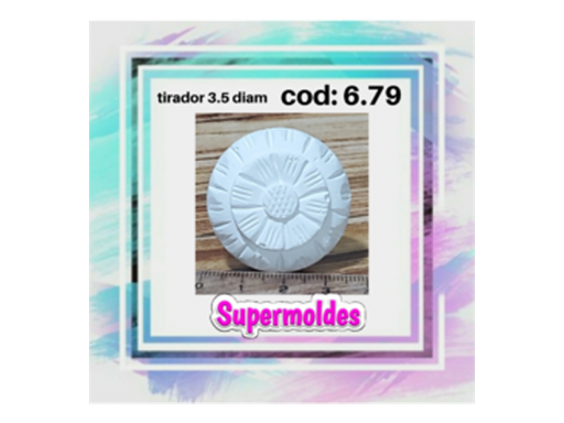 [679] MOLDES SILICONA TIRADORES D