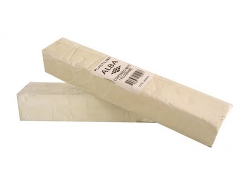 [PLA/1000] PLASTILINA ALBA BCO x1000g