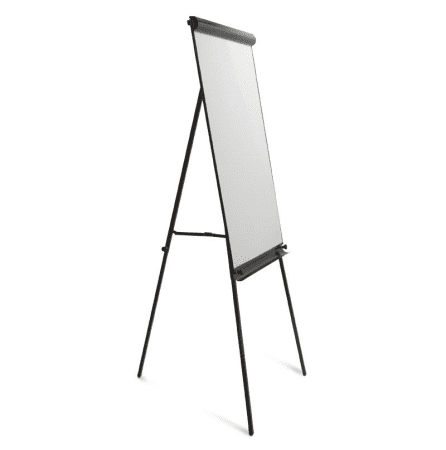 [ROT3B] ROTAFOLIO 75x100cm 3 PIES PIZARRA BCA