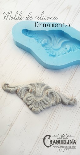 [MSC019] MOLDES SILICONA ORNAMENTO PARA MARCOS