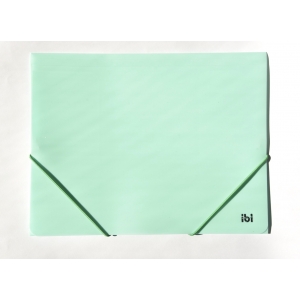 [76407] CARPETA A4 PLASTICA ELASTICO VERDE PAST