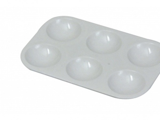[680908] MEZCLADOR PLASTICO 6 CAVIDADES 12x9cm