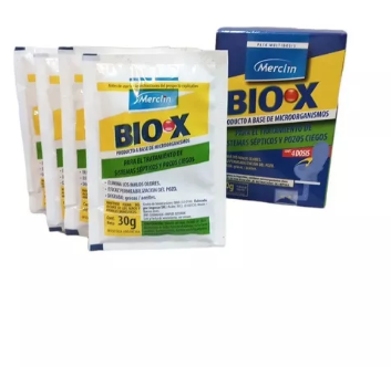 [BIO1X30] BIO X TRATAMIENTO SEPTICO SOBRE 30g 1 DOSIS