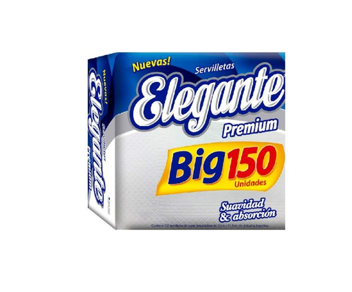 [S378] SERVILLETAS ELEGANTE 33x32cm 150unid