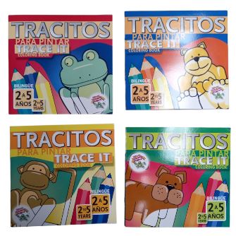 [C1003] LIBROS TRACITOS 4 TITULOS ACTIVIDADES