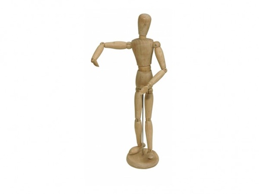 [57124] MUÑECO ARTICULADO MADERA 407mm
