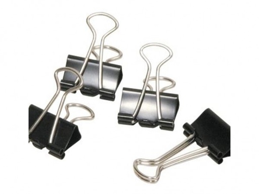 [120148] BINDER CLIPS NEGROS 32mm caja x12unid