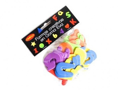 [250818] GOMA EVA FORMAS ABECEDARIO x52pcs AUTOAD