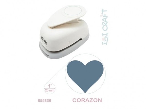 [655336] PERFORADORA IBI 25mm 1¨ CORAZON