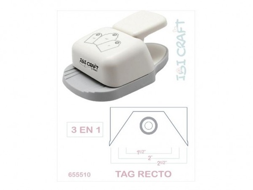 [655510] PERFORADORA PARA TAG REGULABLE