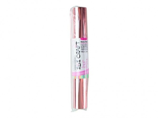 [657012] FOIL ART P/LAPIZ TERMICO ORO ROSA 0.15x3