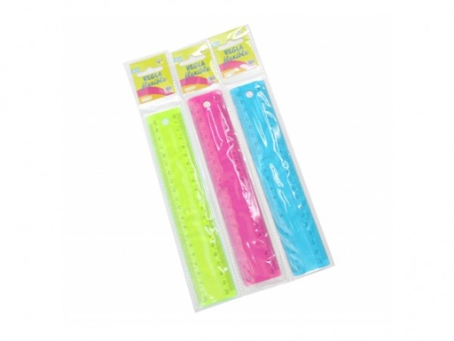 [770070] REGLA ESCOLAR FLEXIBLE 20cm