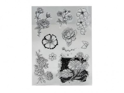 [841200] SELLOS SILICONADO CRISTAL 6x8cm FLORES