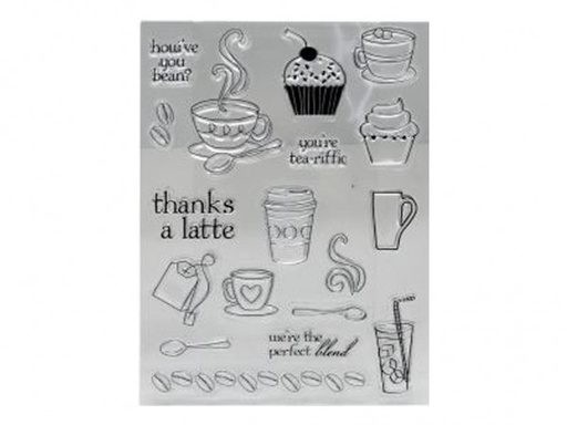 [841206] SELLOS SILICONADO CRISTAL 6X8 COFFEE