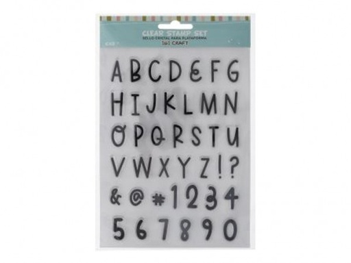[841208] SELLOS SILICONADO CRISTAL 6X8 ABC Y NRO