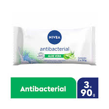 [40113] NIVEA JABON ANTIBACTERIAL 3x90g