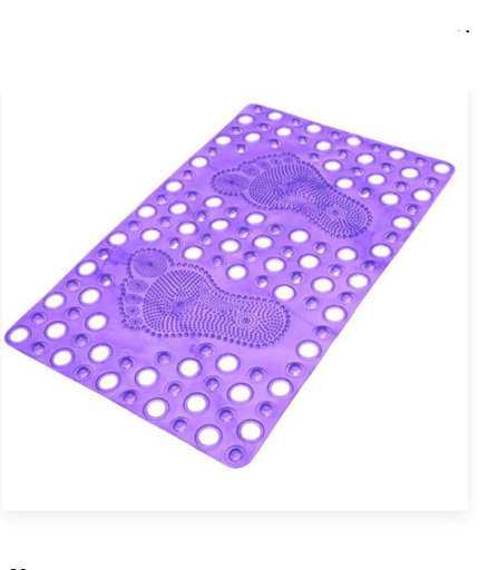 [60956] ALFOMBRA PARA BAÑO PVC PIECITOS