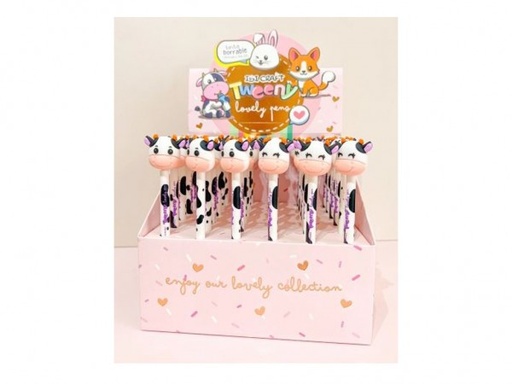 [70212] BOLIGRAFO TWEENY BORRABLE COW