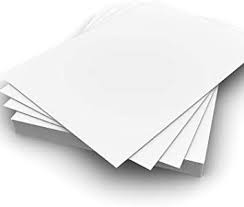 [080365] CARTON BLANCO N12 35x50cm 2mm