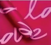 [647022] PAPEL COREANO 57x57cm ROJO+ROSA CLARO (LOVE)