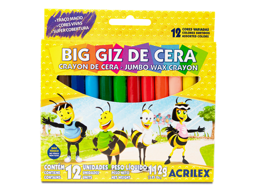 [09111] CRAYONES DE CERA X 12 COLORES